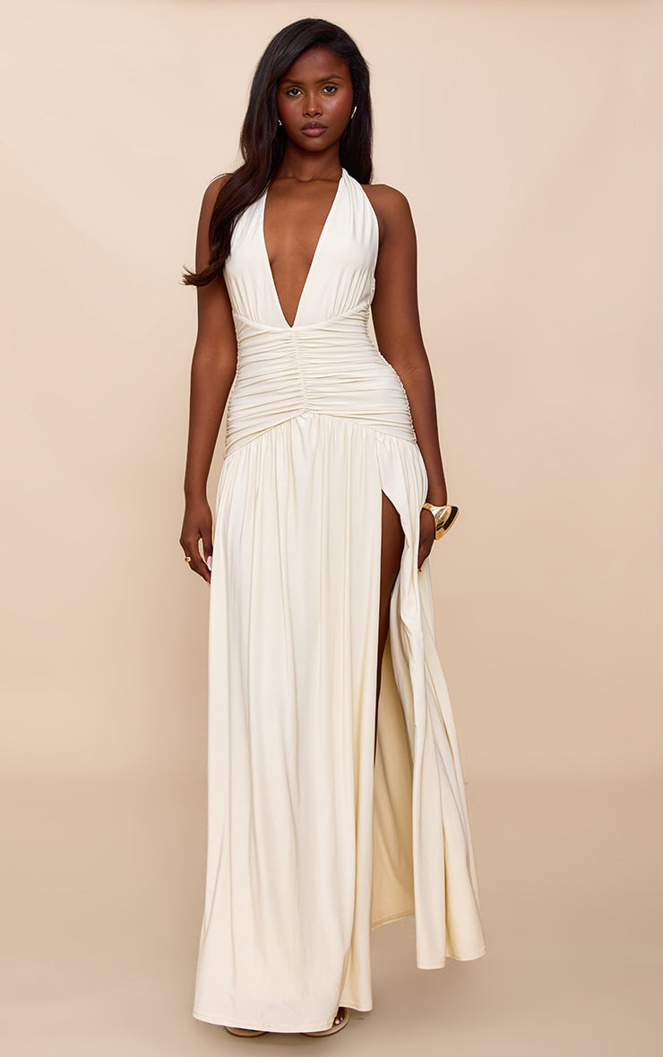 Yasmin Cream Dress