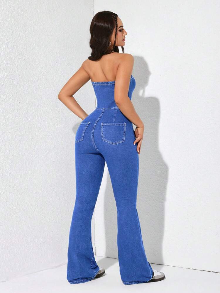 Belle Denim Jumpsuit