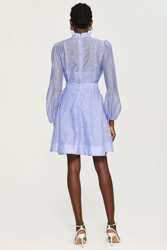 Lumi Pearl Shirt Dress