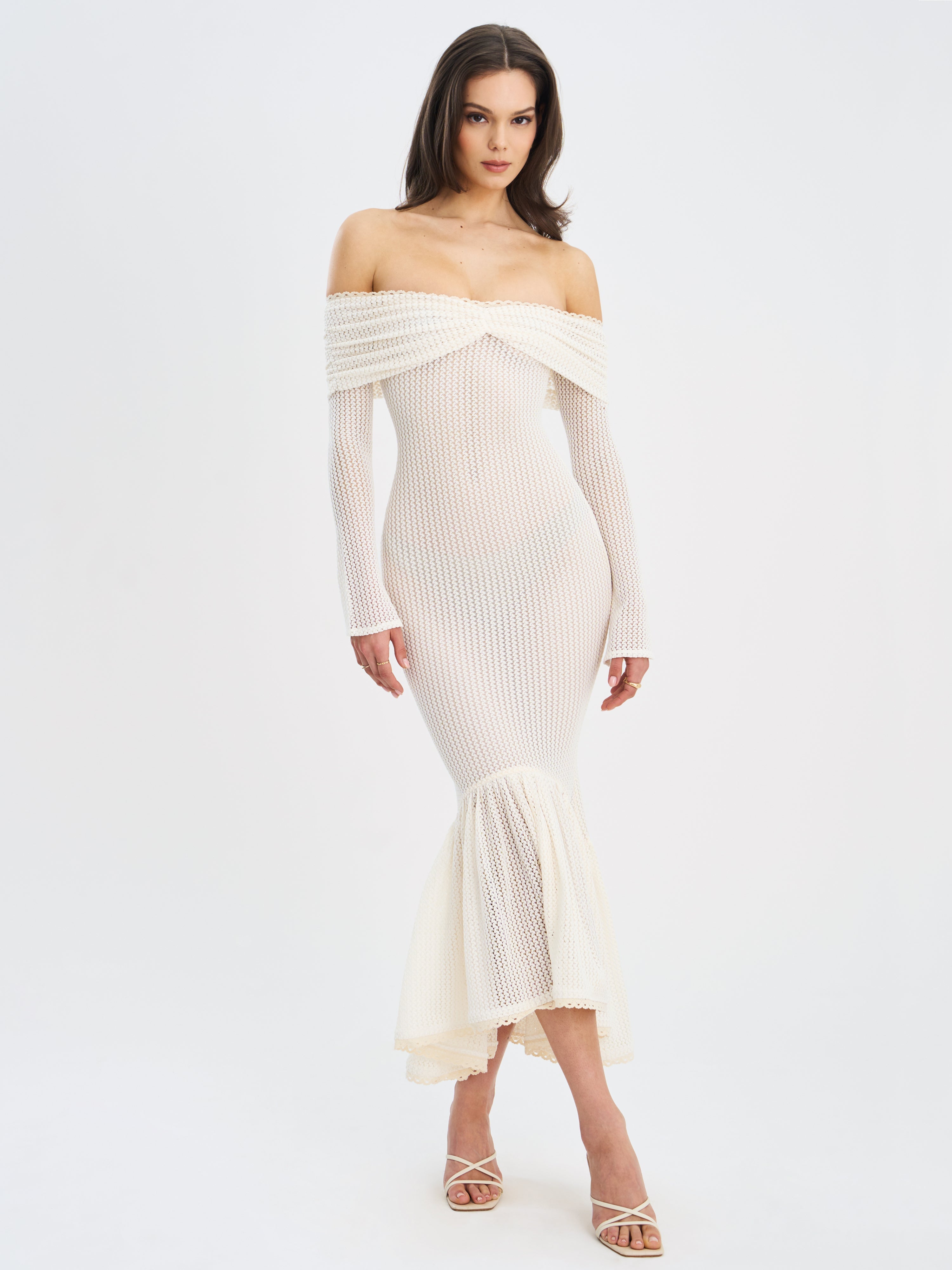 Cloud Serenade Knit Gown