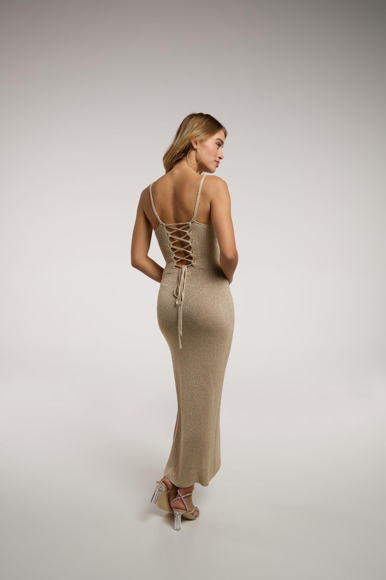 Lacing Maxi Dress