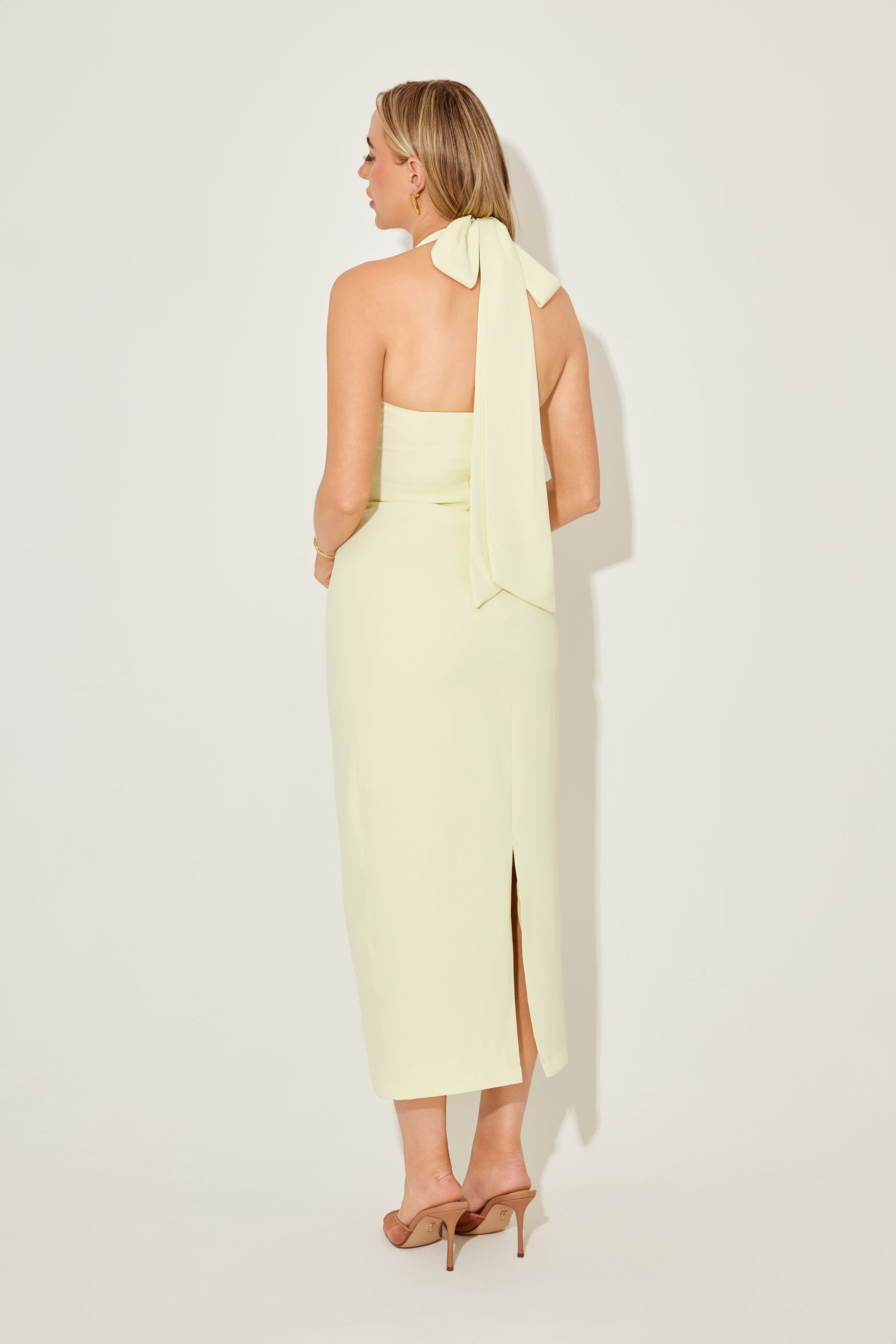 Muse V-Neck Midi Dress