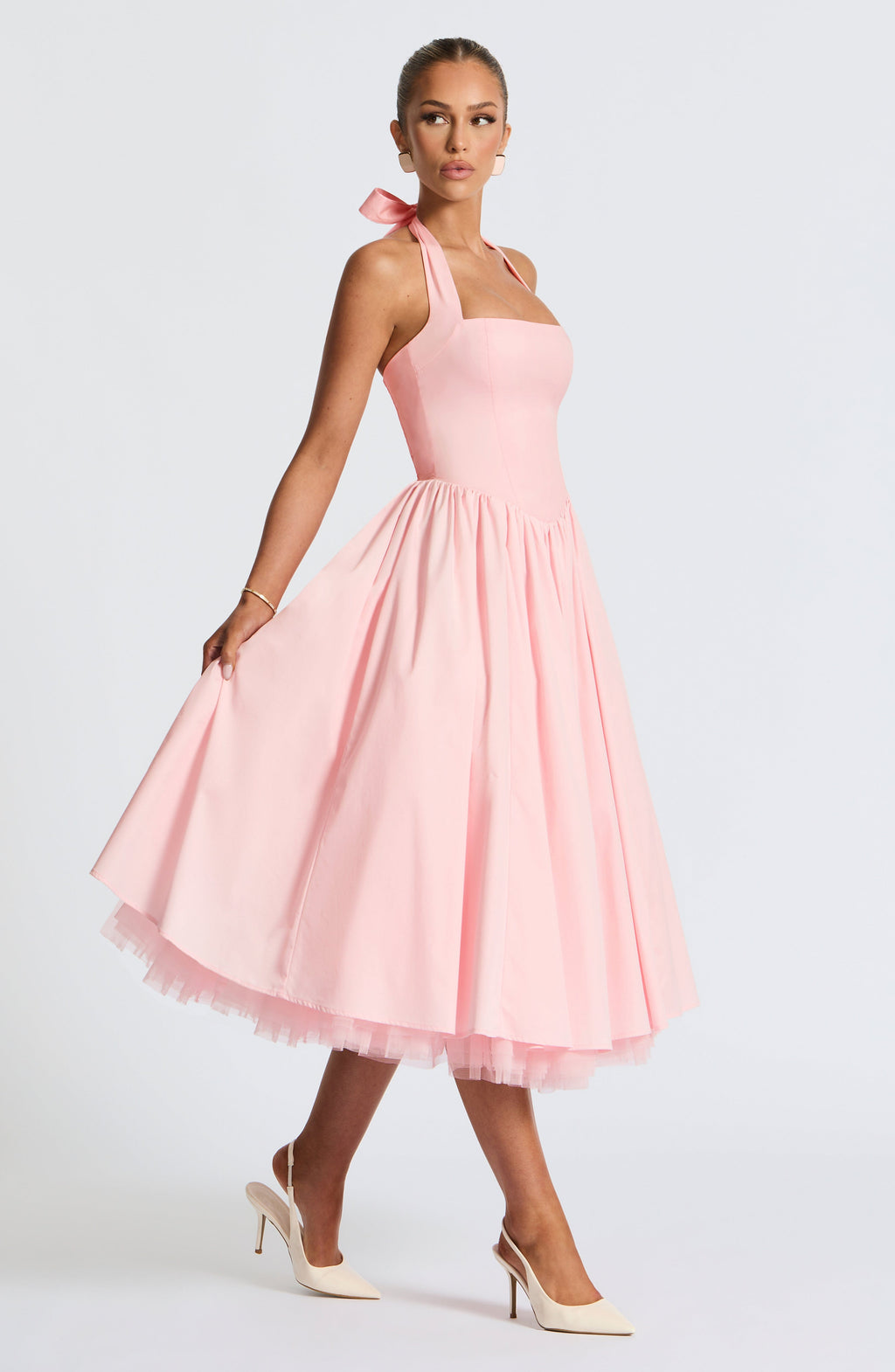 Cressida Halter Midi Dress