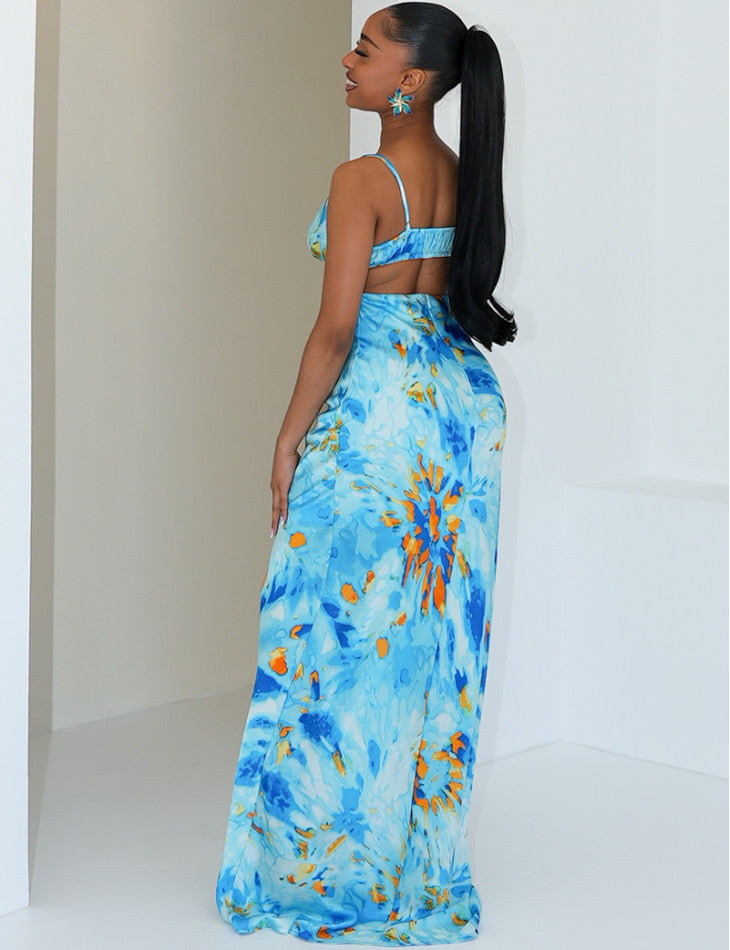 Mallory Satin Dress
