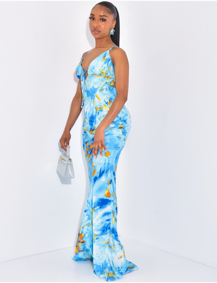 Mallory Satin Dress