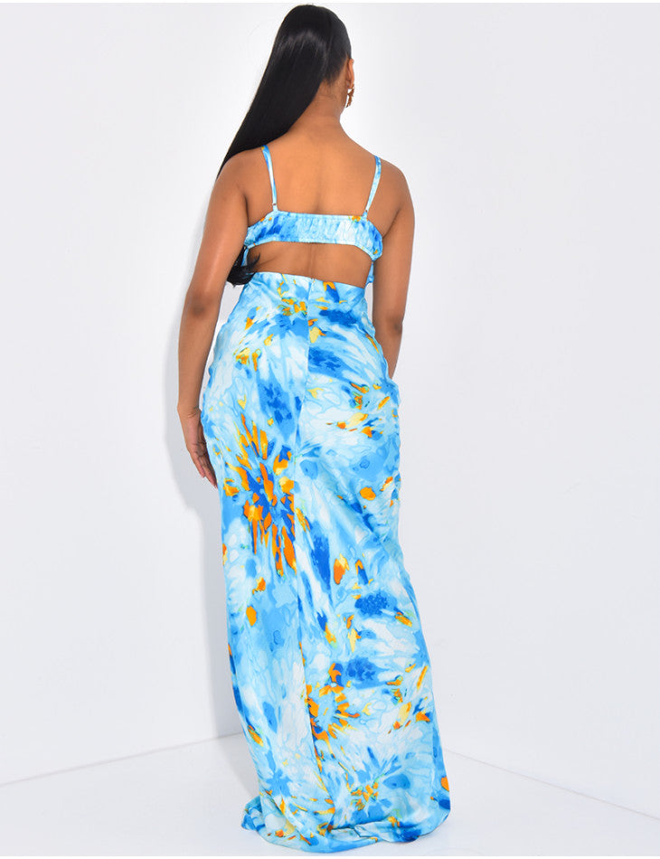 Mallory Satin Dress