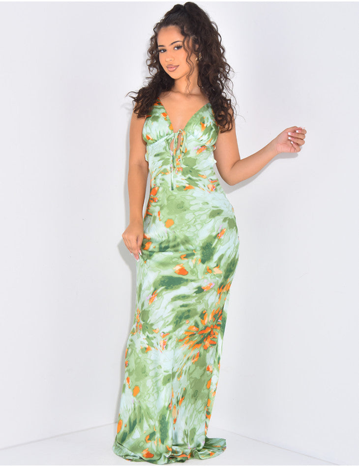 Mallory Satin Dress
