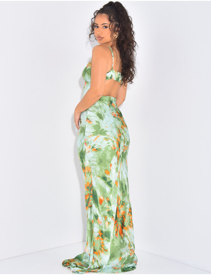 Mallory Satin Dress