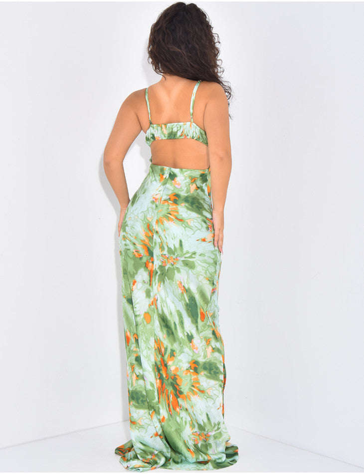 Mallory Satin Dress