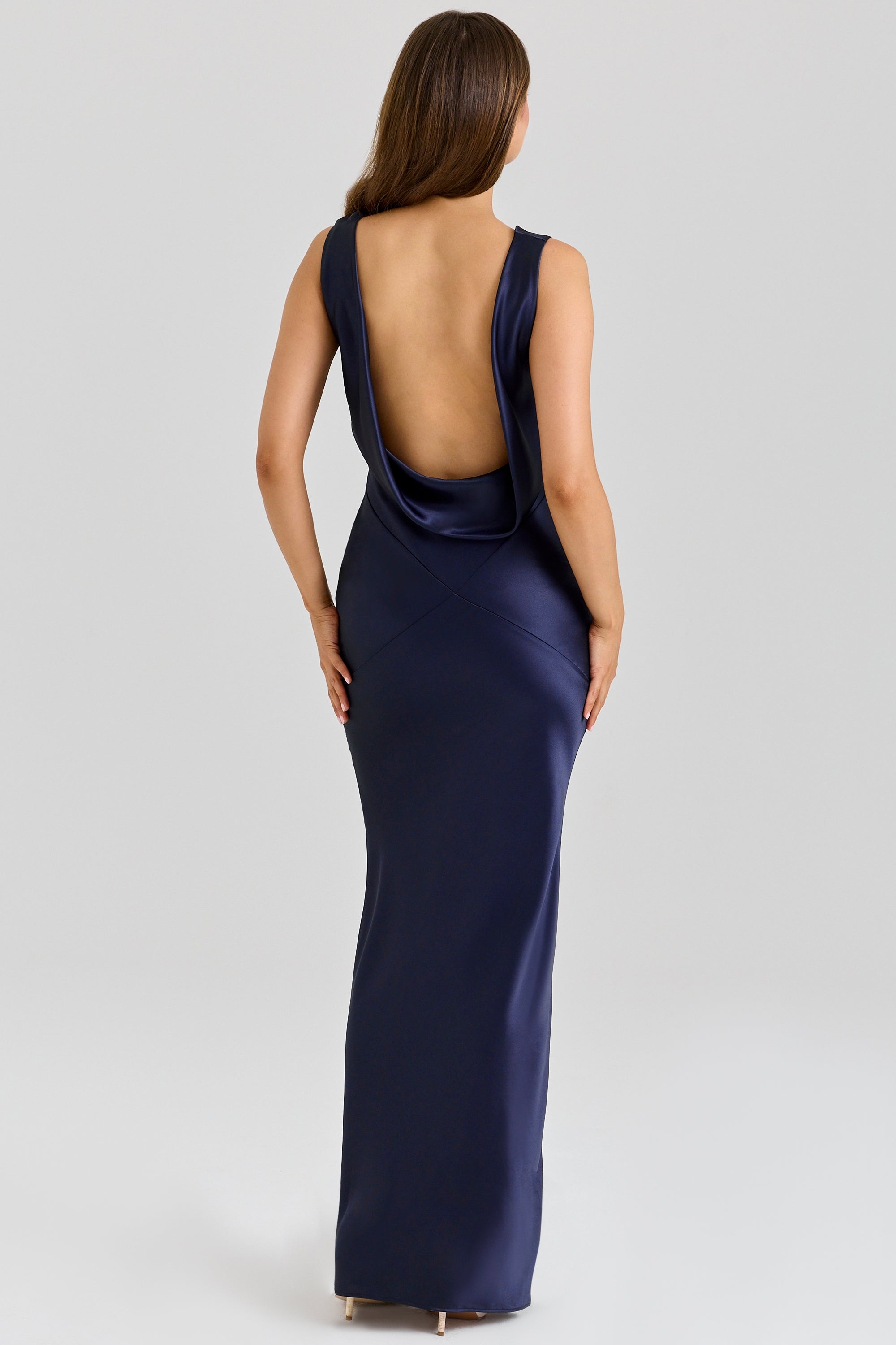Celestine Satin Gown
