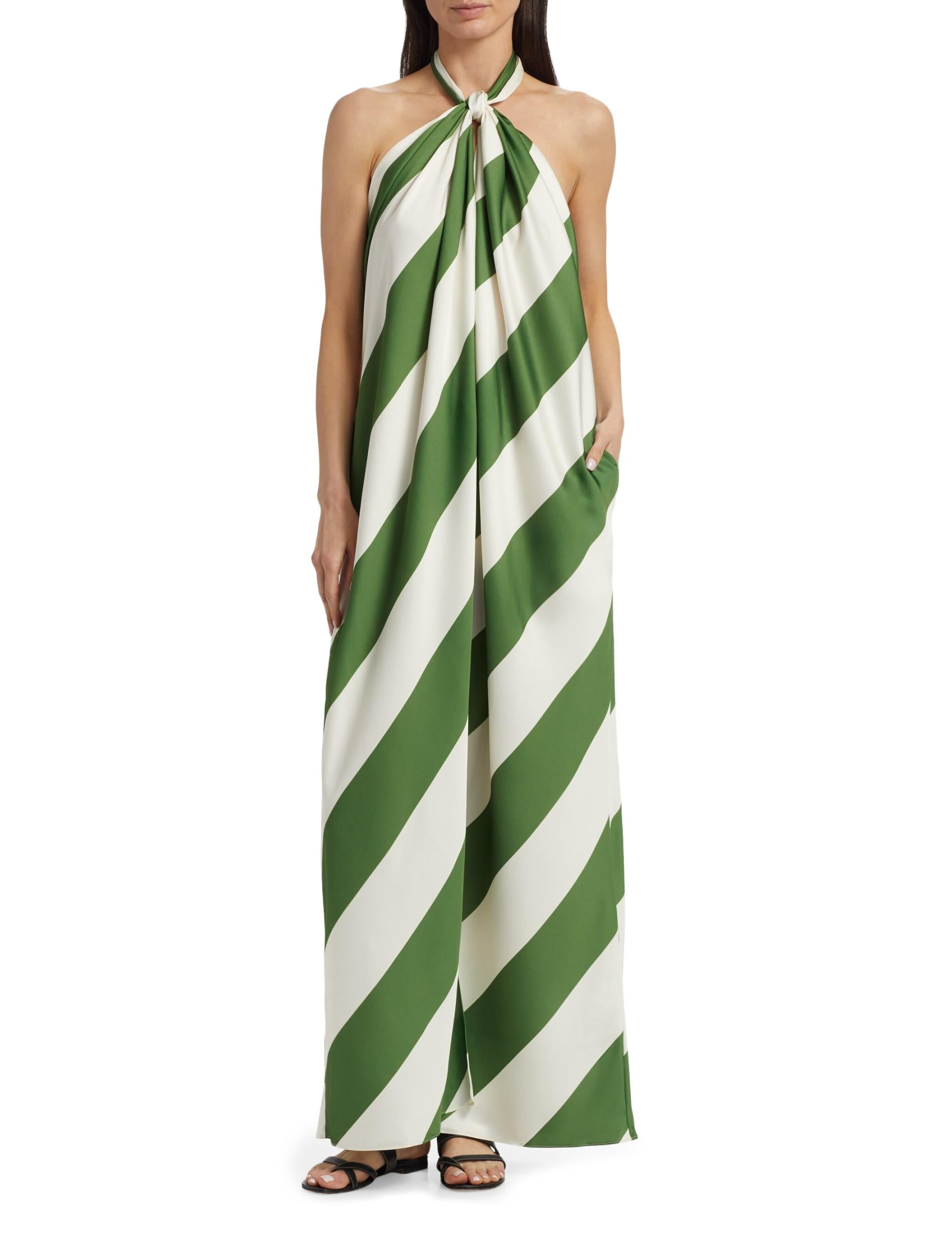 Chantell Striped Maxi Dress