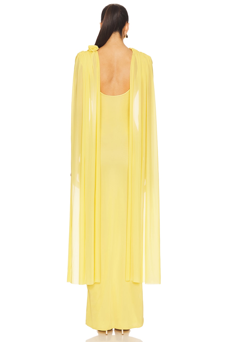 Solara Draped Gown