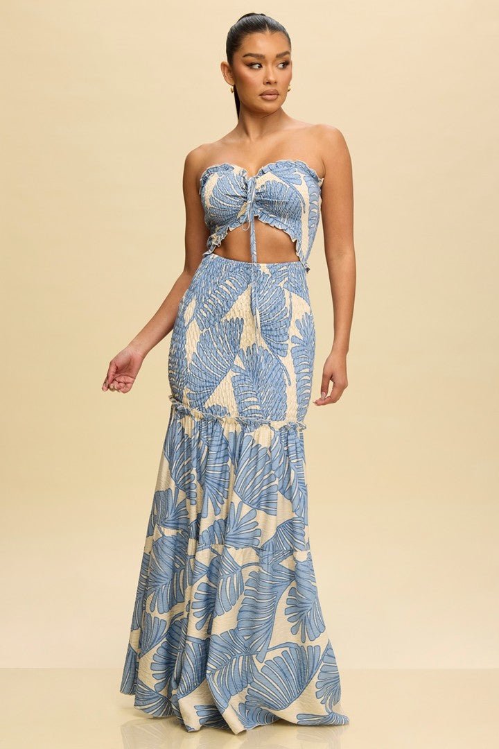 Palm Maxi Dress