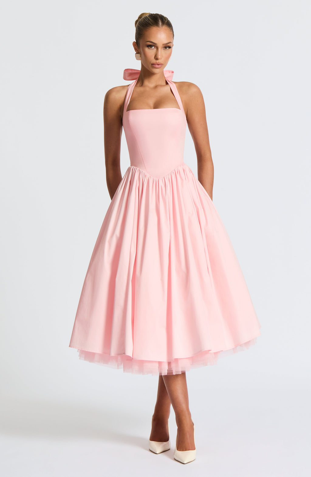 Cressida Halter Midi Dress
