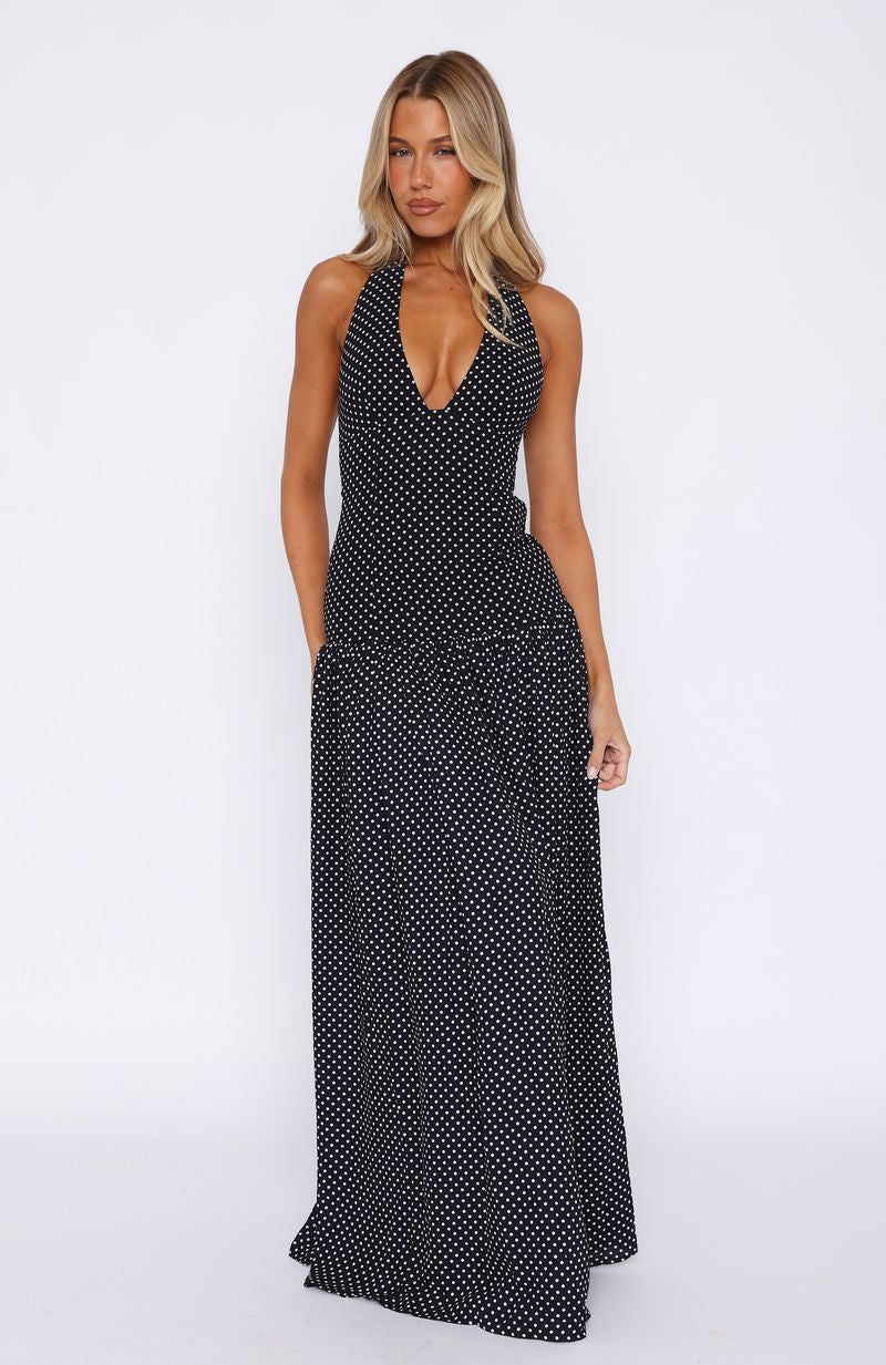 Sweet Temptation Halter Dress