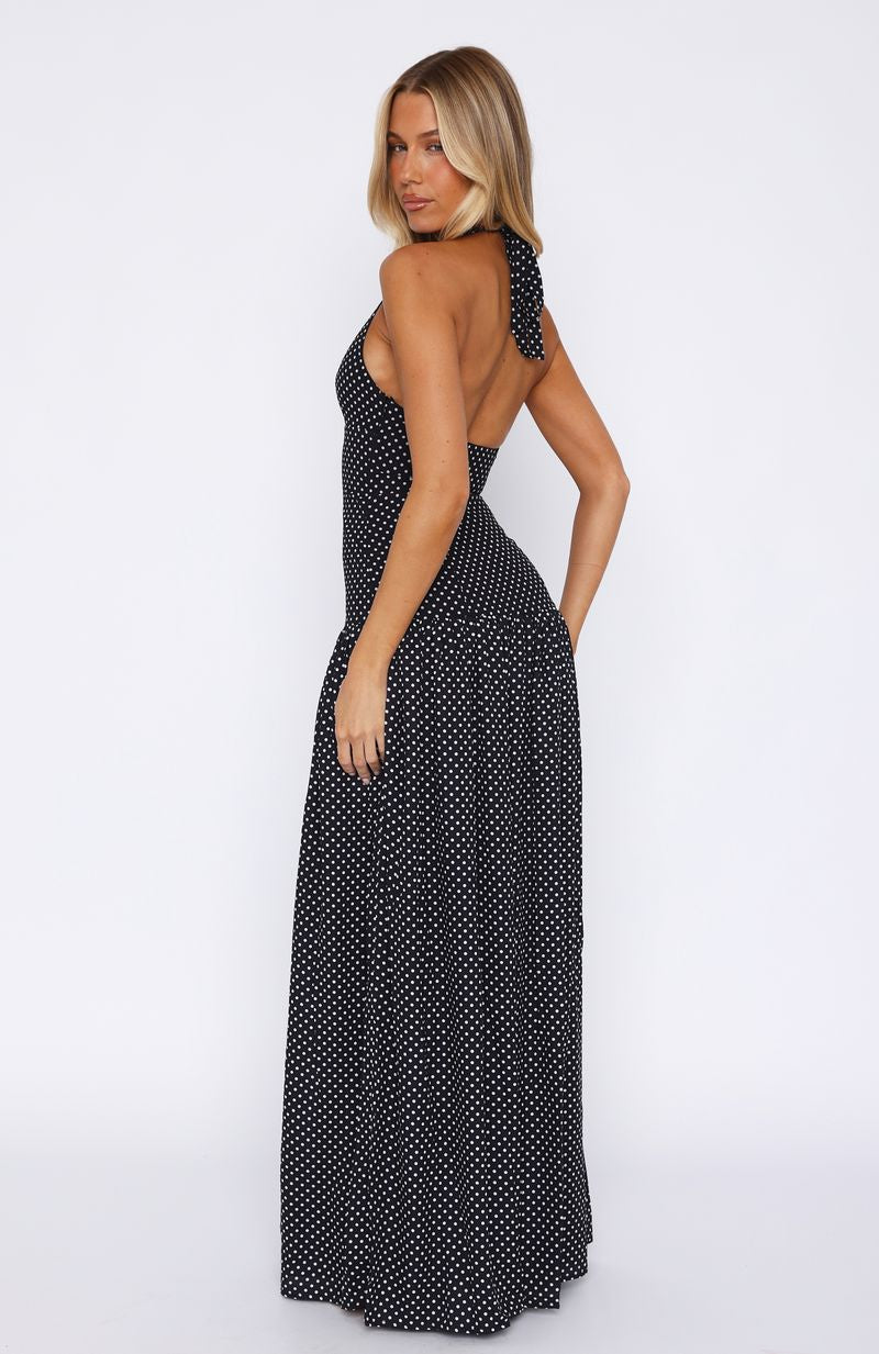Sweet Temptation Halter Dress
