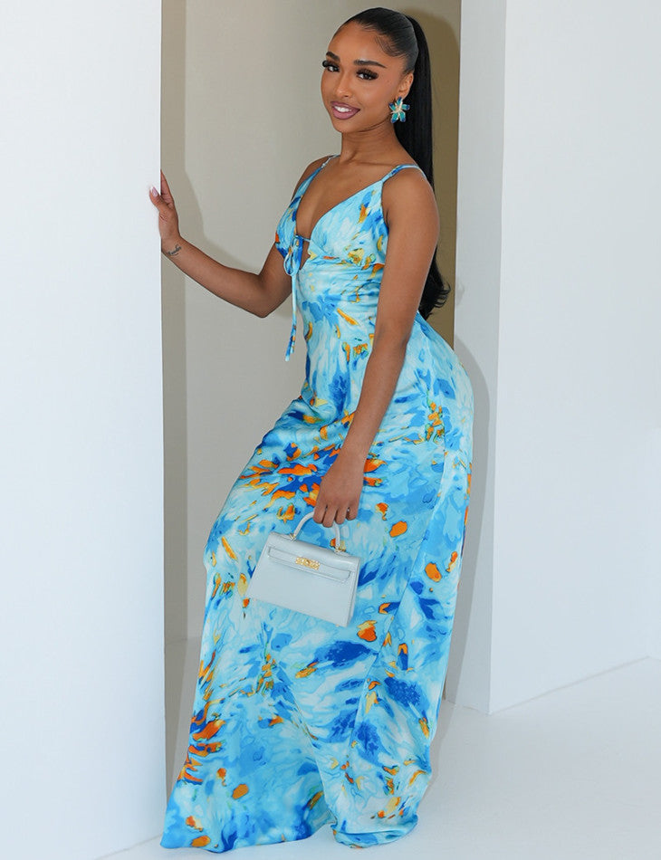 Mallory Satin Dress